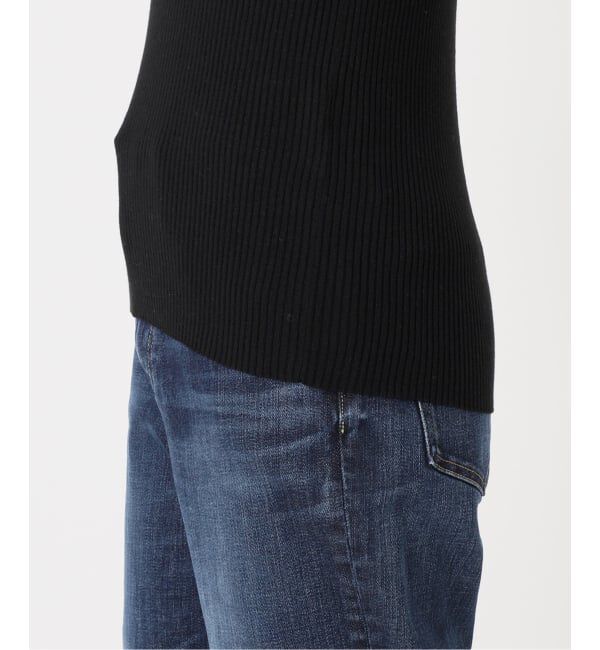 Spick and Span「《WEB限定 / 追加》ウォッシャブル クルーネックリブニット」|ニット・セーター|