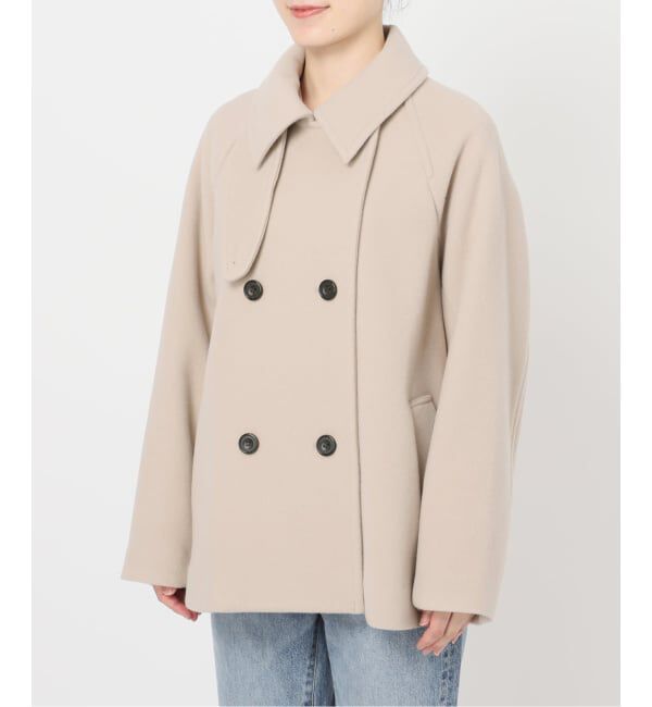 Spick and Span「《追加3》S160スタンドカラーショートコート」|その他|