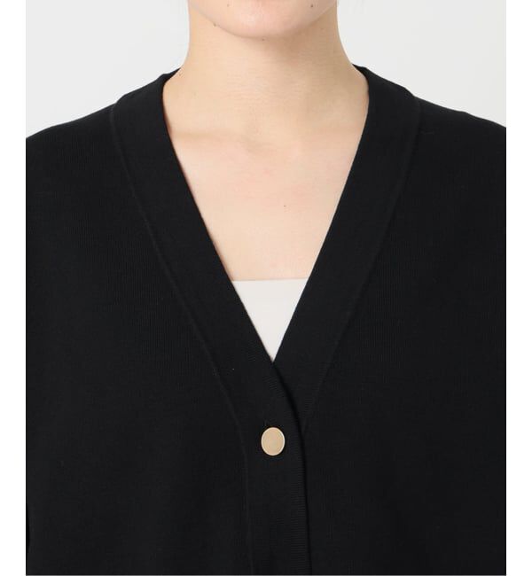 NOBLE「《WEB限定追加》接結ジャケットライクカーディガン」|カーディガン|