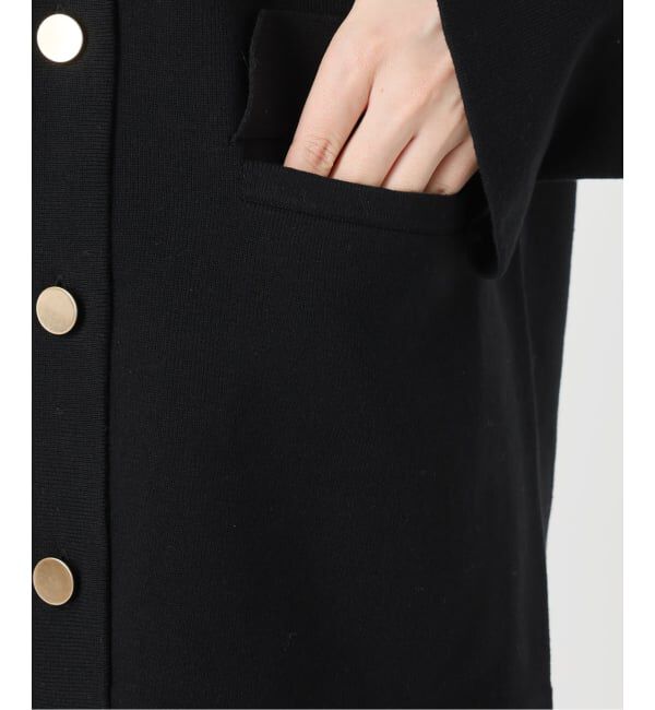 NOBLE「《WEB限定追加》接結ジャケットライクカーディガン」|カーディガン|