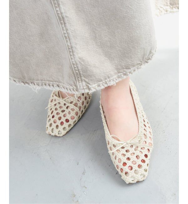  「スクエアソフトメッシュバレエ」|バレエシューズ|