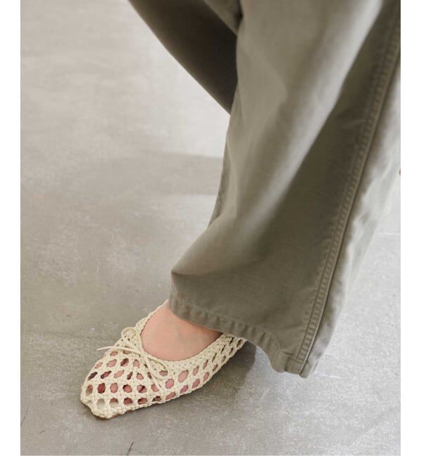  「スクエアソフトメッシュバレエ」|バレエシューズ|