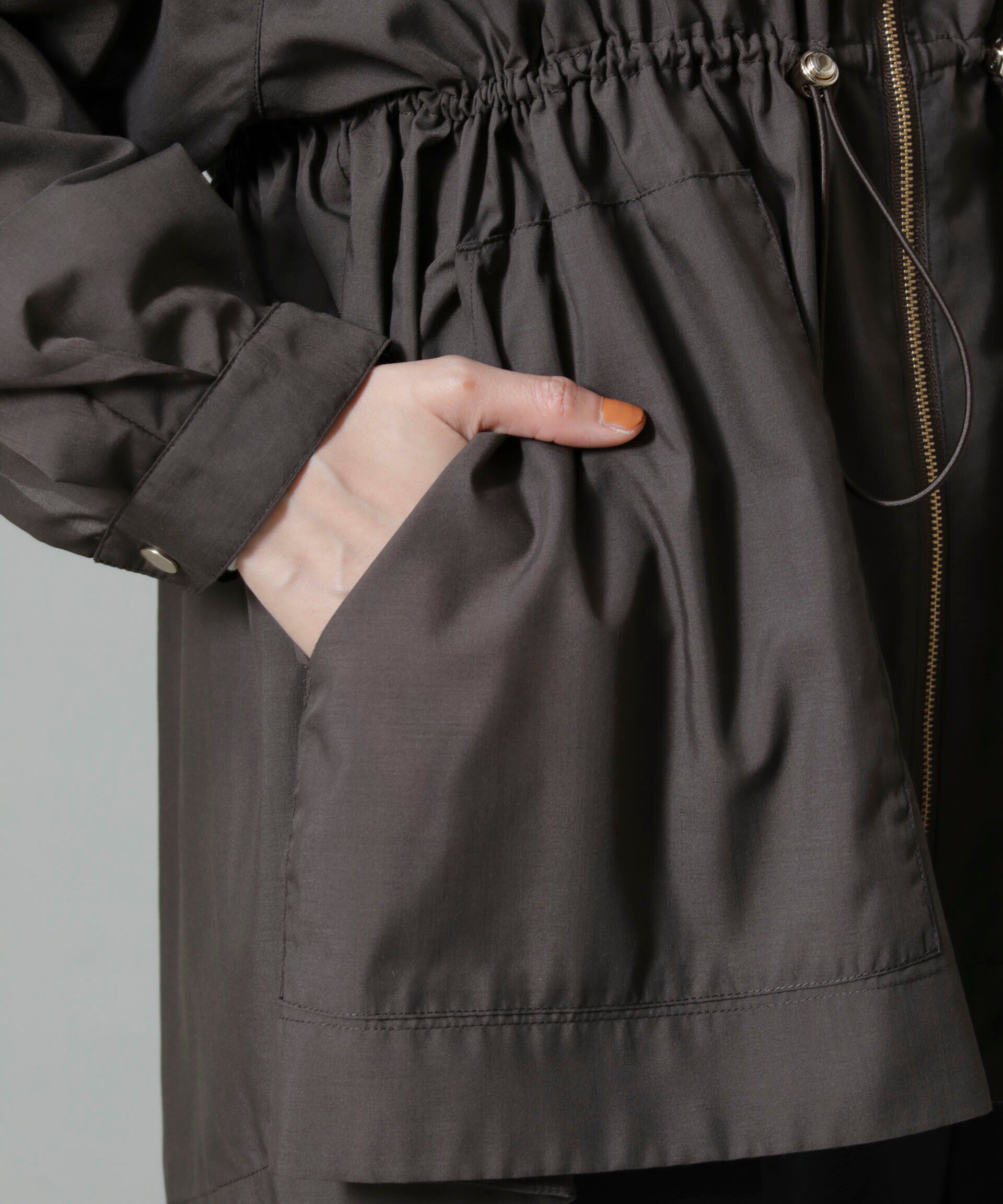 nano･universe「シアーローンドロストブルゾン」|ブルゾン・スタジャン|