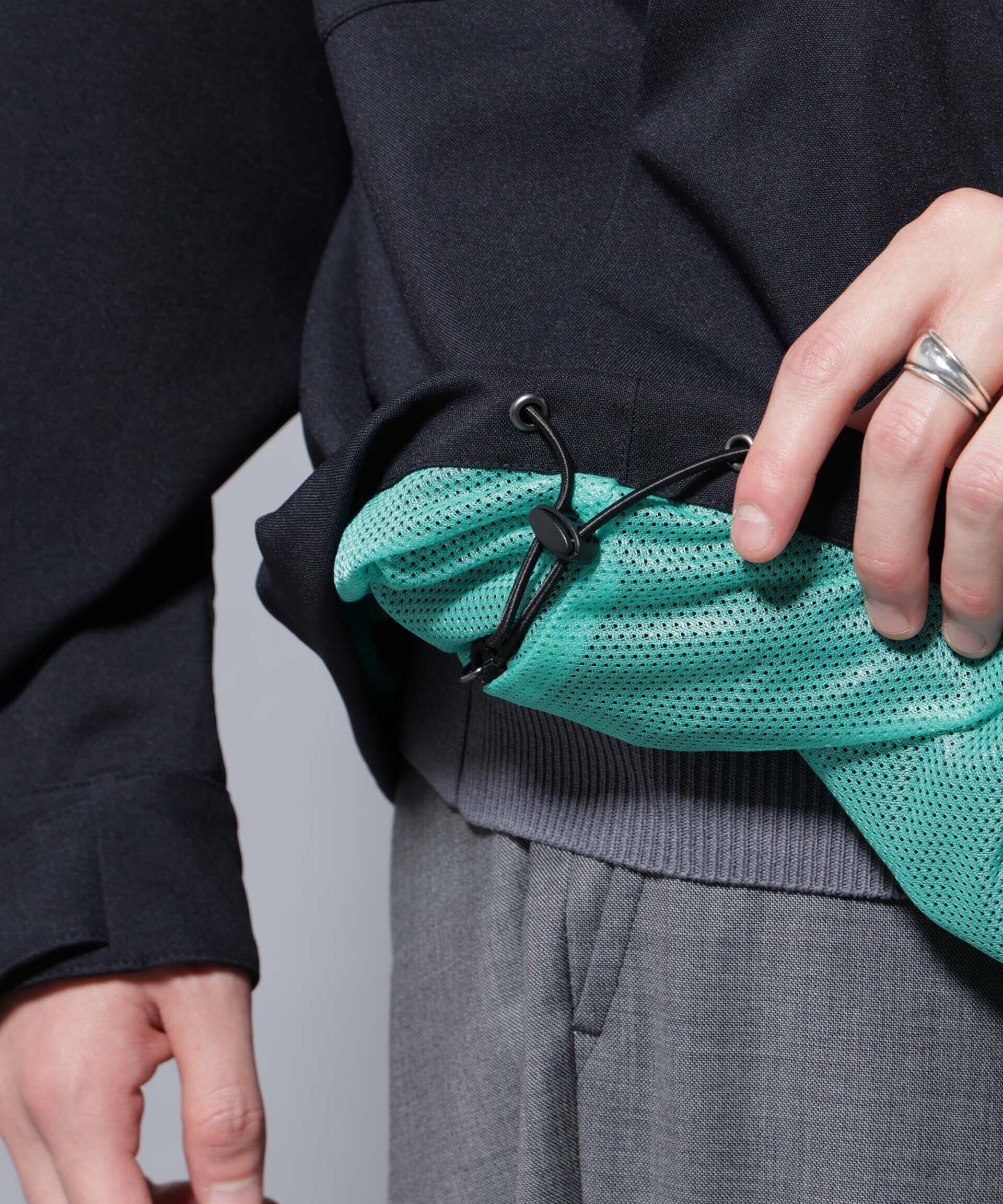 nano･universe「「RainComfortWear」ダントツ撥水透湿コーティング2WAYブルゾン」|ブルゾン・スタジャン|