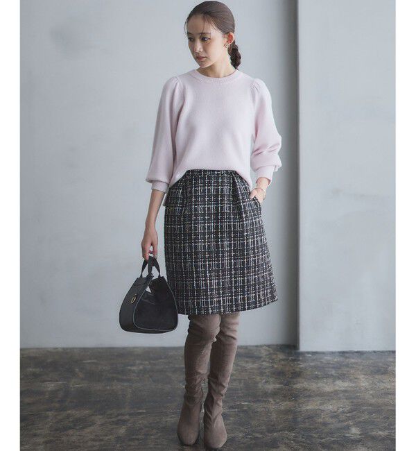 組曲「ファンシーツィード ミニスカート」|スカート|