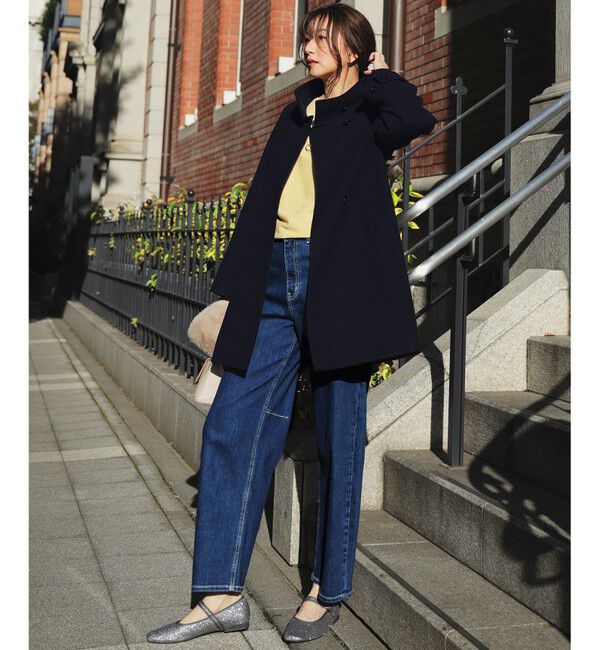 ANY SIS「【美Denimシリーズ】セミカーブワイド デニム」|デニム|