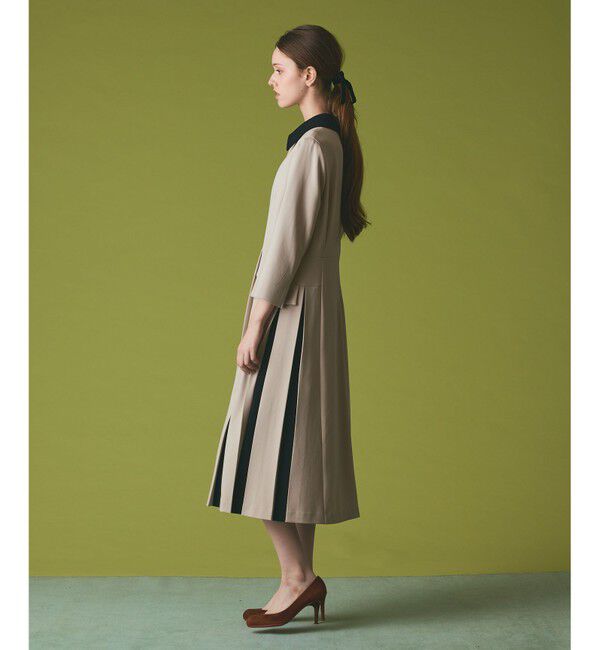 Grace Class「クレリックバイカラーワンピース」|ワンピース|