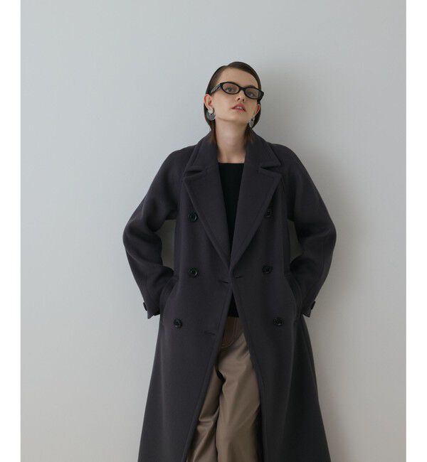 Diagram「ショートビーバーロングコート」|チェスターコート|