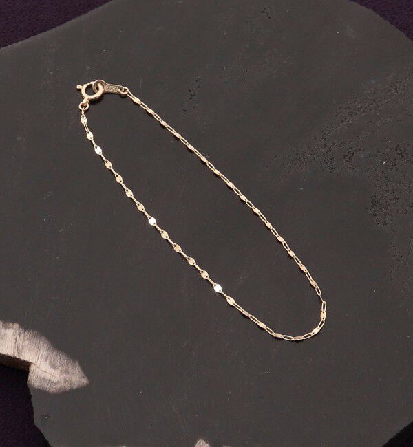 grace grace「【grace grace/グラスグラス】10Kペタルチェーンブレスレット」|ブレスレット・バングル|