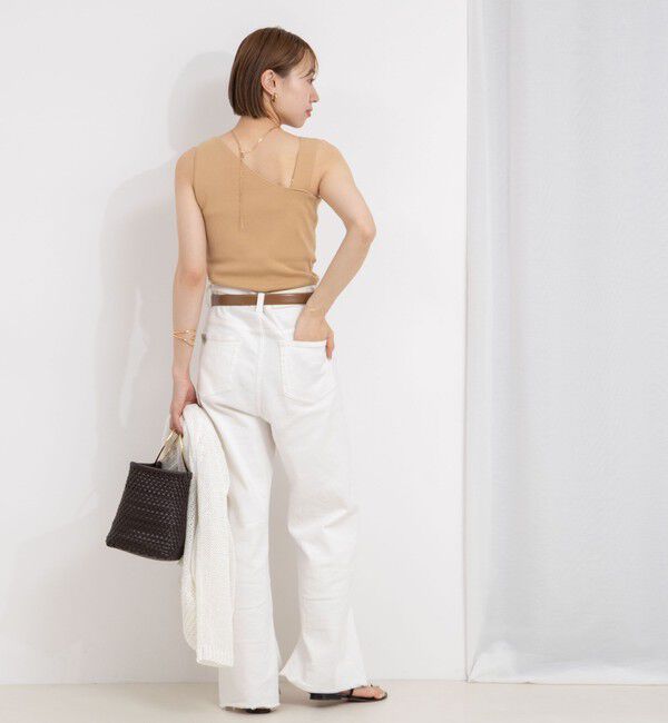 NOLLEY'S「◇【WEB限定】アシンメトリーカップ付きタンクトップ」|タンクトップ|