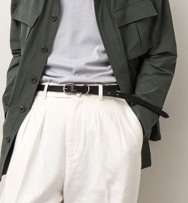 NOLLEY'S goodman「栃木レザーナローベルト18」|ベルト|