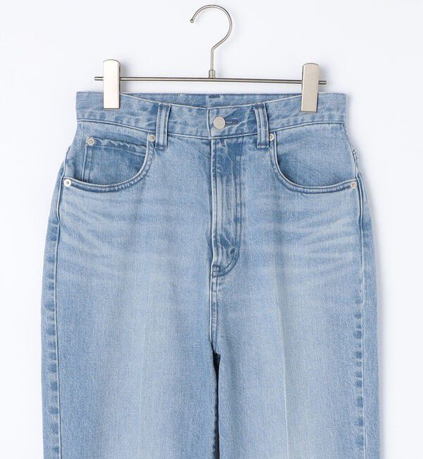 Rie Miller「【RM denim】センタープレスハイウエストパンツ」|デニム|