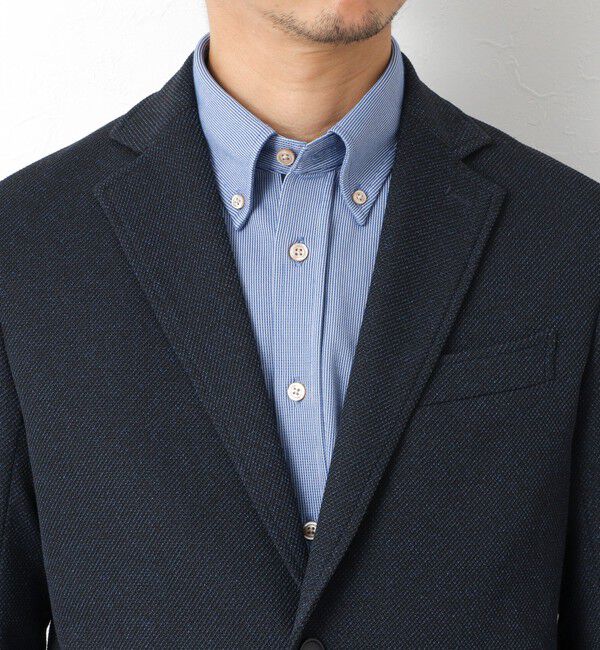 NOLLEY'S goodman「《ビジカジ/セットアップ対応》【尾州】先染めハニカムイージーJK 25AW」|テーラードジャケット|