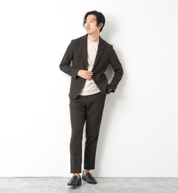 NOLLEY'S goodman「《ビジカジ/セットアップ対応》【尾州】先染めハニカムイージーJK 25AW」|テーラードジャケット|