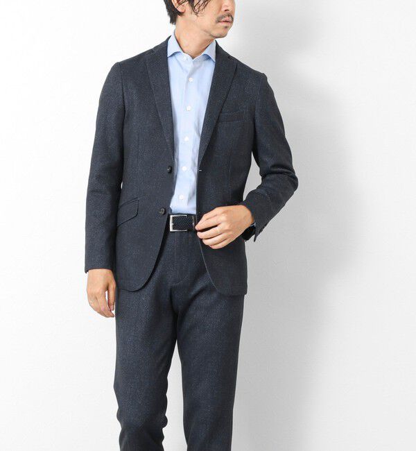 NOLLEY'S goodman「《ビジカジ/セットアップ対応》ポンチジャージJKT」|テーラードジャケット|