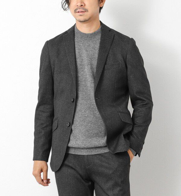 NOLLEY'S goodman「《ビジカジ/セットアップ対応》ポンチジャージJKT」|テーラードジャケット|