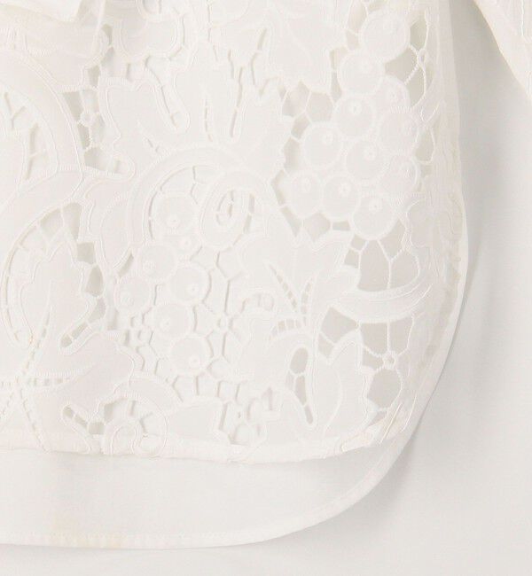 NOLLEY'S「刺繍ビブヨーク4WAYフリルブラウス」|シャツ・ブラウス|