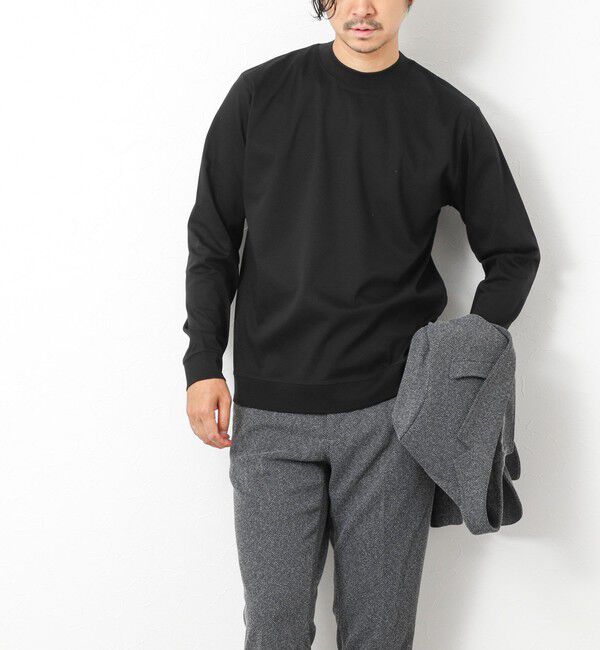 NOLLEY'S goodman「《ビジカジ対応》シルケットスムースドレスL/S Tシャツ 25AW」|Tシャツ・カットソー|