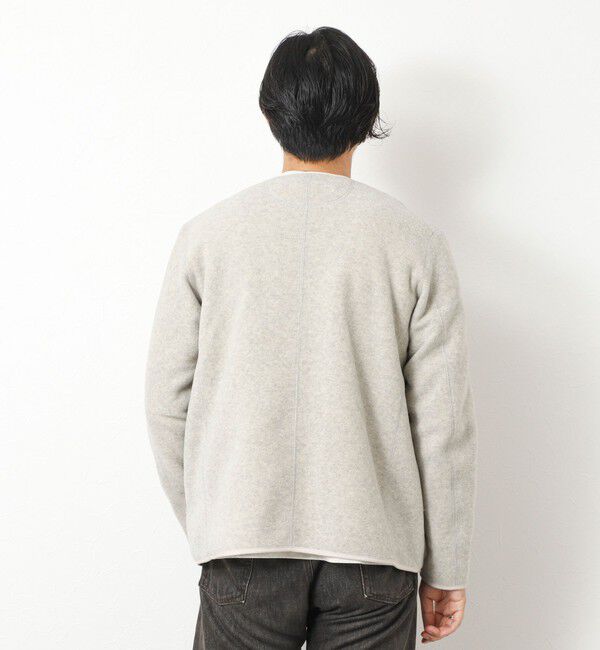 NOLLEY'S goodman「【DANTON/ダントン】JD-8939 FLEECE COLLARLESS JACKET 25AW」|ブルゾン・スタジャン|