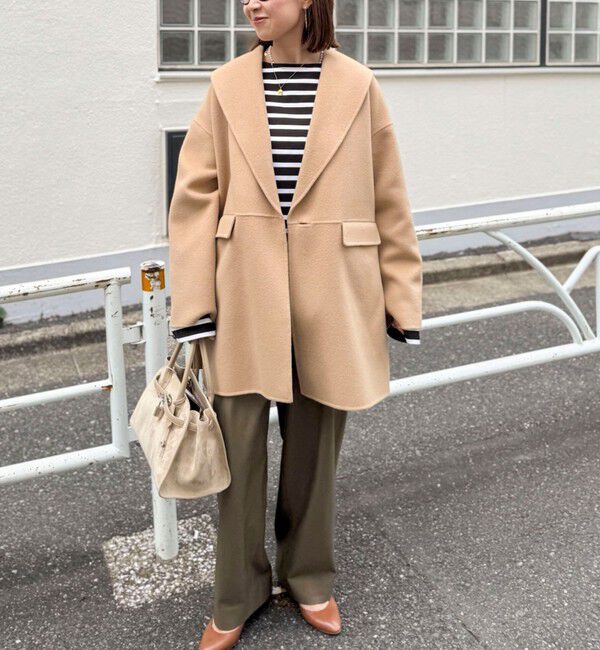 NOLLEY'S sophi「SUPER140リバーショールコート」|その他|