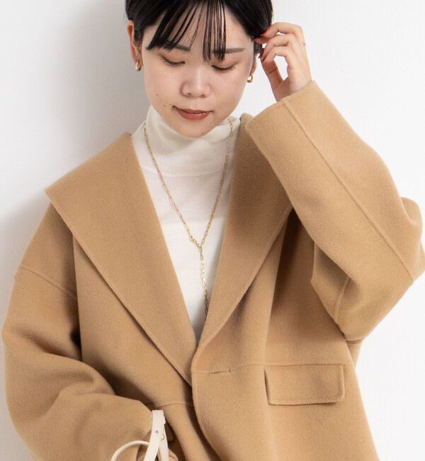 NOLLEY'S sophi「SUPER140リバーショールコート」|その他|