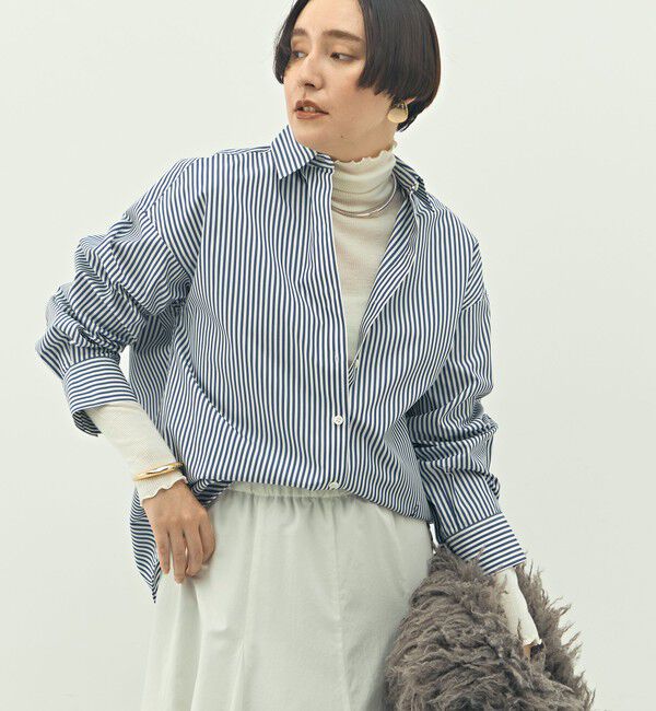 NOLLEY'S「MY STANDARD ウォッシャブルレギュラーシャツ」|シャツ・ブラウス|