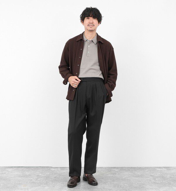 NOLLEY'S goodman「SOLOTEX ストレッチサキソニー NSN2タックスラックス 25AW」|スラックス|