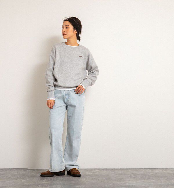 MAQWEL「【MAQWEL/マクウェル】スウェットライクニット」|ニット・セーター|