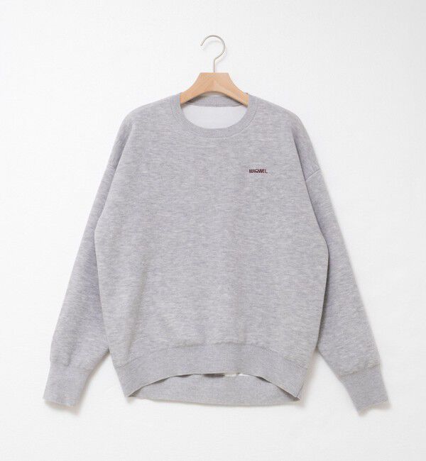 MAQWEL「【MAQWEL/マクウェル】スウェットライクニット」|ニット・セーター|