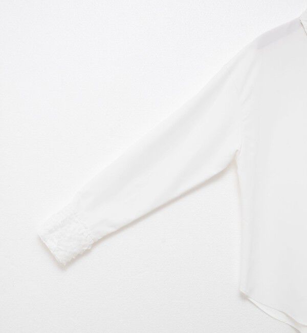 NOLLEY'S「ウォッシャブル3Dレース襟2WAYシャツ」|シャツ・ブラウス|