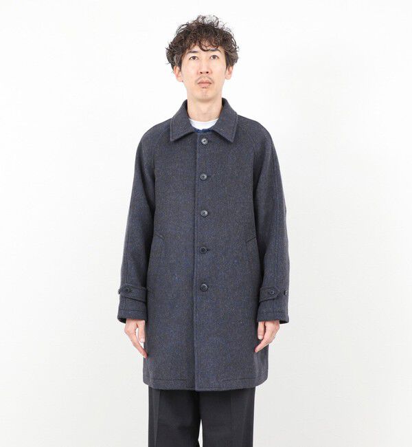 NOLLEY'S goodman「《ビジカジ対応》尾州ビーバーステンカラーコート 25AW」|ステンカラーコート|