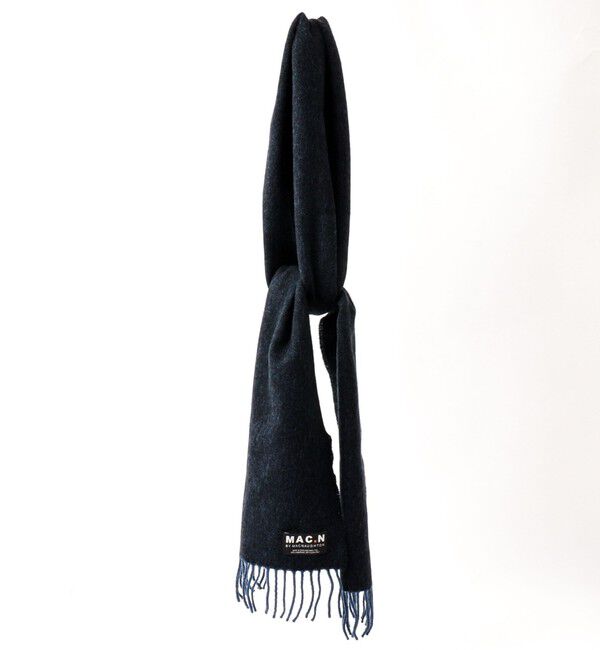 NOLLEY'S goodman「【MAC.N/マックエヌ】Lambswool Dual Scarf 25」|ストール|