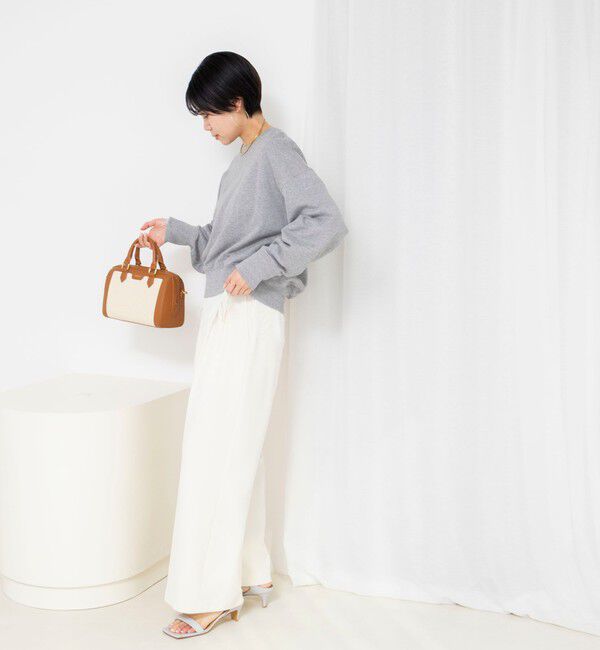 NOLLEY'S sophi「ウォッシャブルWウエストワイドパンツ」|その他|