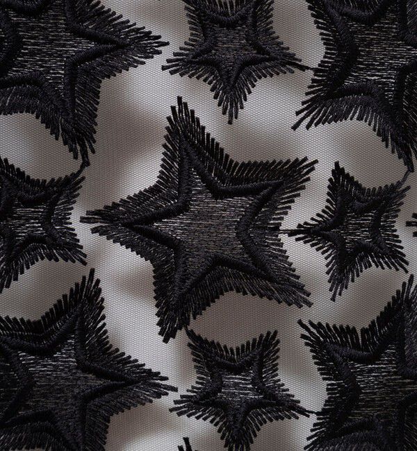 Rie Miller「45th limited editionウォッシャブルスターフリンジタイトスカート」|タイト|