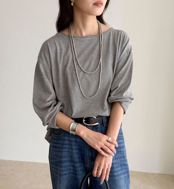 fredy emue「ルーズボートロンＴシャツ」|Tシャツ・カットソー|