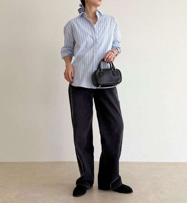 fredy emue「《WEB限定》ベーシックエンブロイダリーシャツ シュシュset」|シャツ・ブラウス|