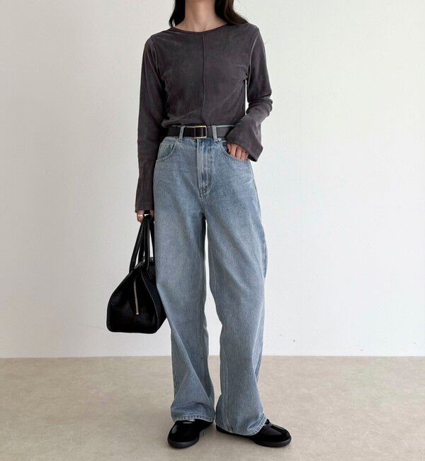 fredy emue「シアーフロッキーフレアスリーブプルオーバー」|Tシャツ・カットソー|