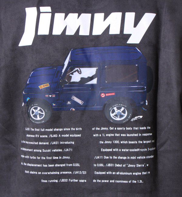 GLOSTER「【ロングセラーコラボ】ジムニー&times;GLOSTER フェイクスエードプルオーバー」|スウェット・ジャージ|