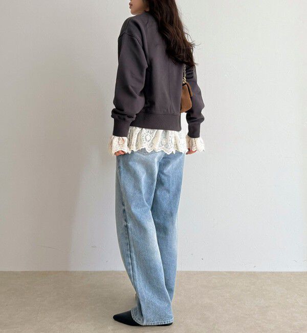 fredy emue「ハーフジップ裏毛スウェット」|スウェット・ジャージ|