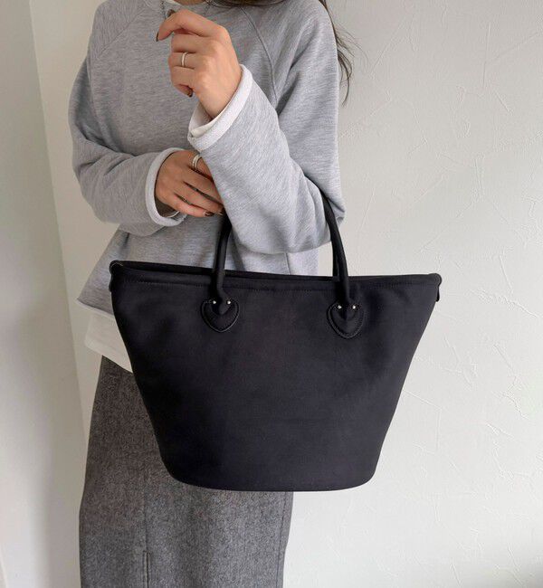 fredy emue「フェイクスエードパイピングトートバッグ」|トートバッグ|