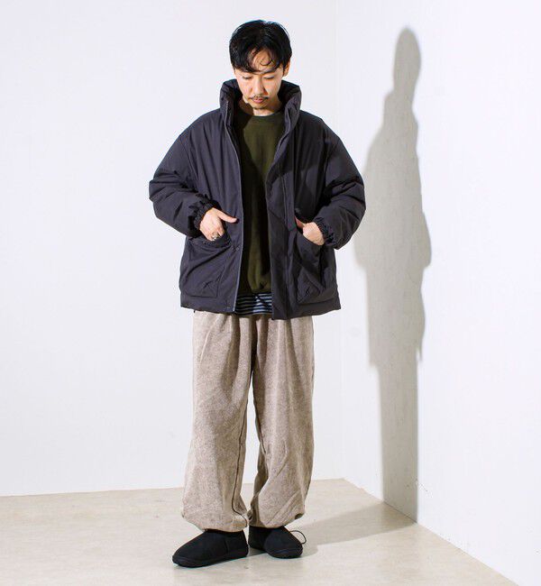 GLOSTER「【高コスパ&times;あったか】中わたスタンドブルゾン」|その他|