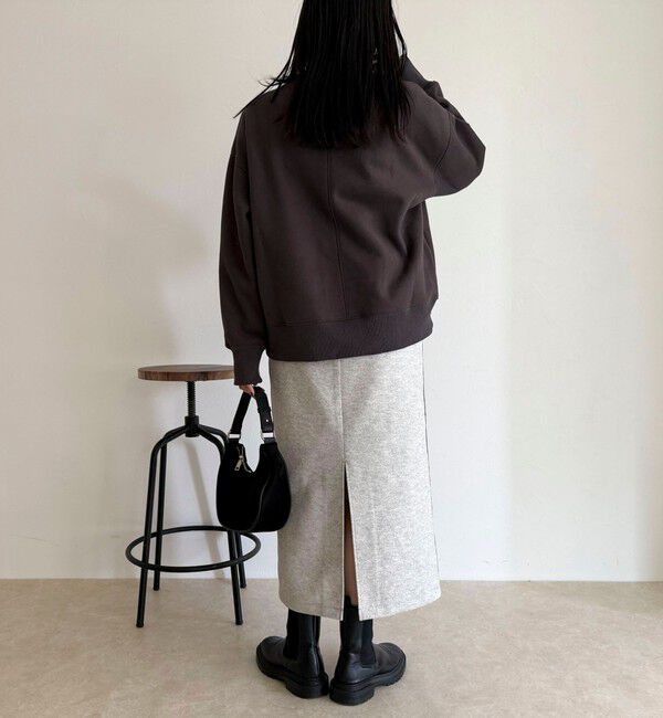 fredy emue「ソフトニットメルトンスカート」|スカート|