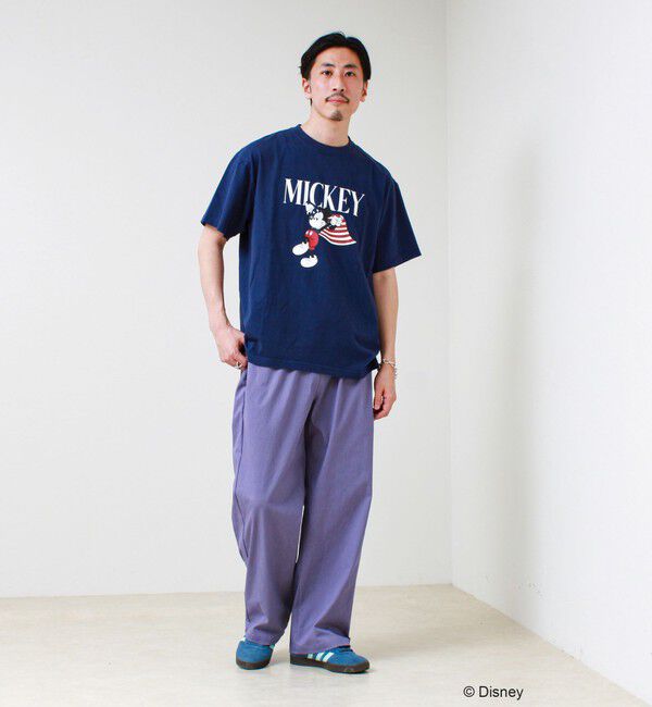 GLOSTER「【GOOD ROCK SPEED】MICKEY / ミッキーマウス プリントTシャツ」|Tシャツ・カットソー|