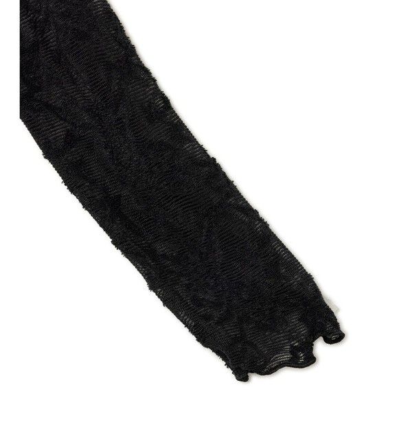 VIS「【前後2WAY】カットジャガードカーディガン【洗える】」|カーディガン|