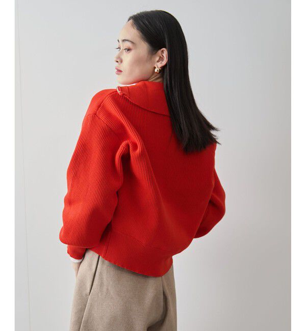 VIS「Wジップハイネックニットカーディガン」|カーディガン|