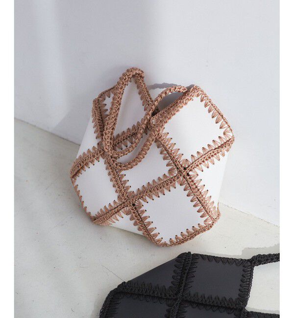 VIS「パッチワークバッグ」|ハンドバッグ|