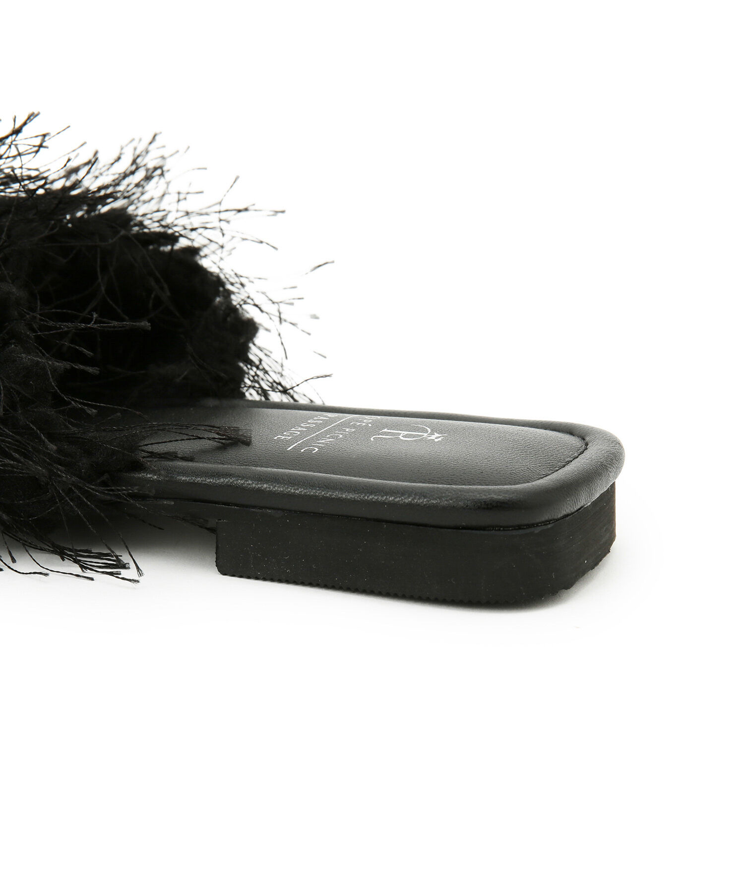 ROPE PICNIC PASSAGE「フリンジファーフラットサンダル」|サンダル|