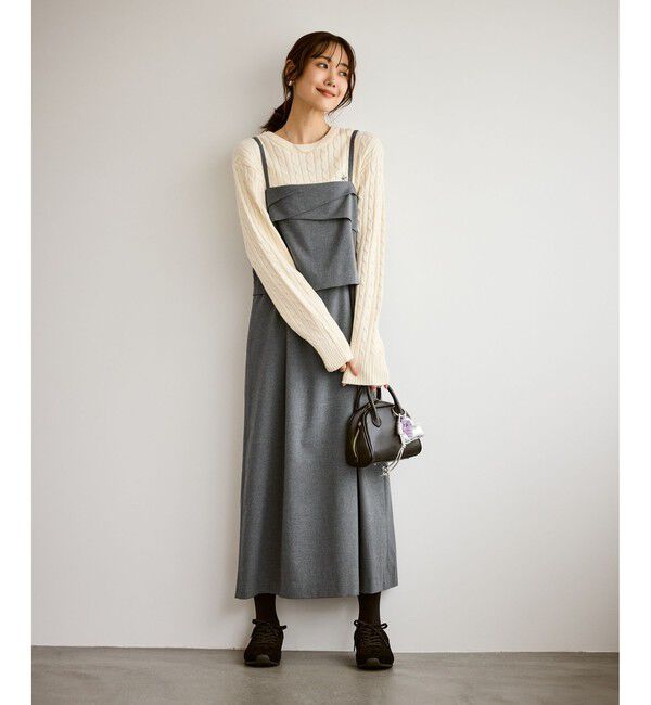 Rope&rsquo;Picnic「セットアップ見えワンピース」|ワンピース|