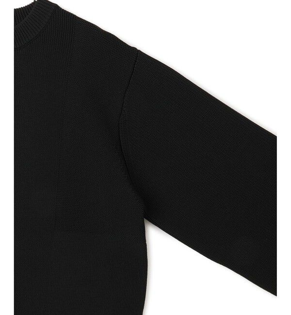 ADAM ET ROPE'「【WEB限定】・【サステナブル】セレクトネックウェーブボタンカーディガン」|カーディガン|