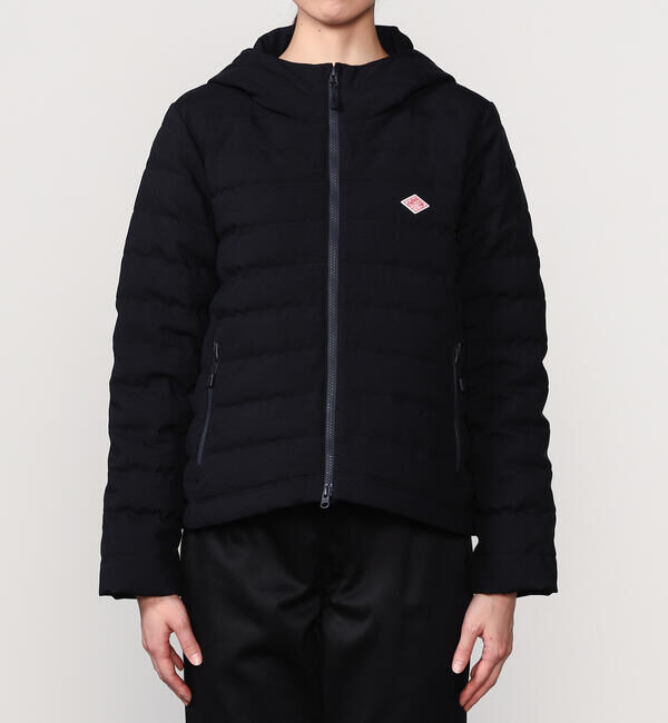 DANTON「DANTON | ウールライク フードダウンジャケット WOMEN」|ダウン|